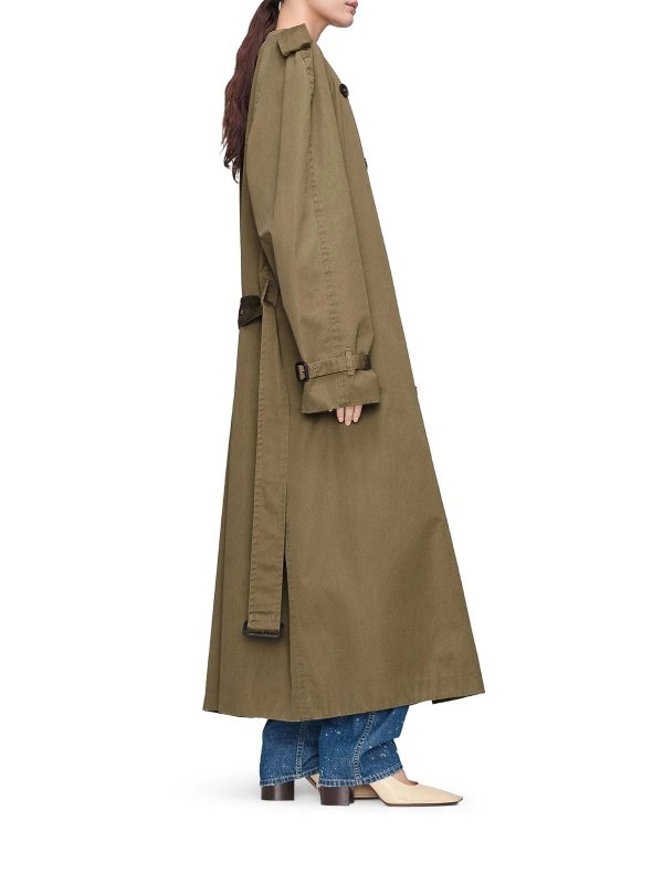 The Best Shops Maison Margiela: トレンチコート - トレンチコート - 緑