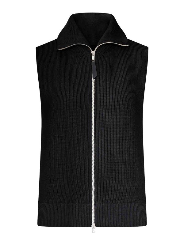 Maison Margiela: ベスト - ベスト - 黒