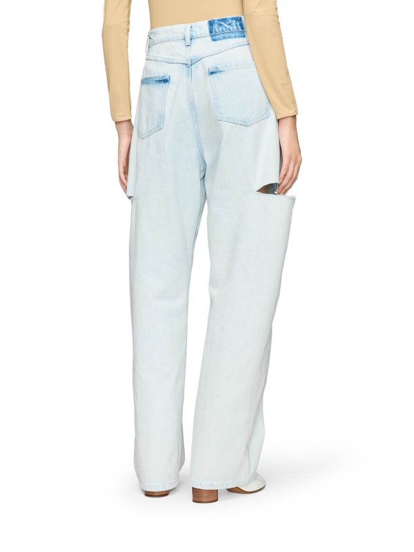 The Best Shops Maison Margiela: ストレートジーンズ - ストレートジーンズ - ヌードカラー