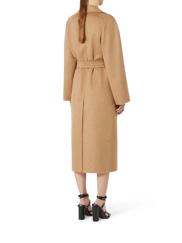 The Best Shops Max Mara: ニーレングスコート - 膝丈コート - ヌードカラー
