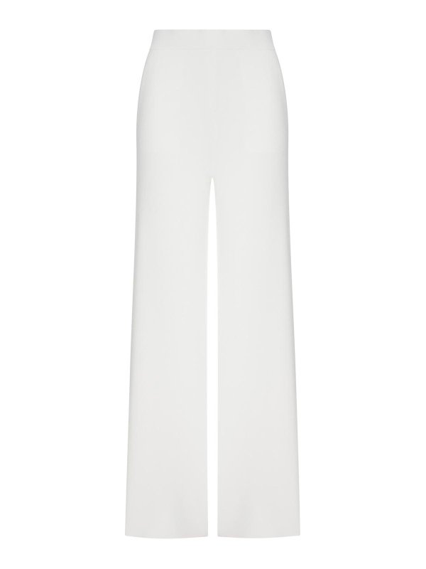 Max Mara: Casual Hosen - Casual Hose - Weiß