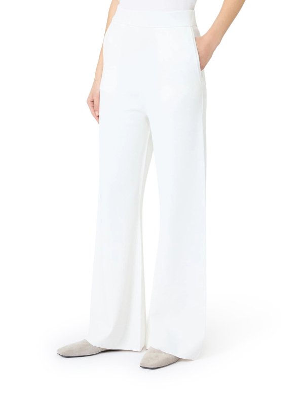 The Best Shops Max Mara: Casual Hosen - Casual Hose - Weiß