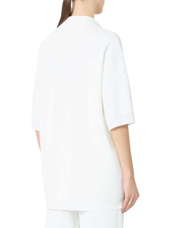 Rundhalspullover - Weiß shop online: Max Mara