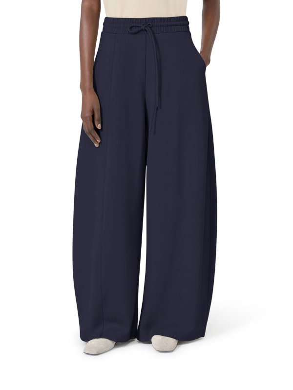 The Best Shops Max Mara: カジュアルトラウザー - カジュアルパンツ - ブルー