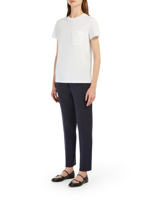 Max Mara: Camisetas online - Camiseta - Blanco