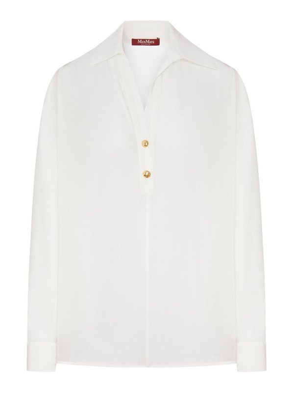 Max Mara: Polos - Polo - Blanco