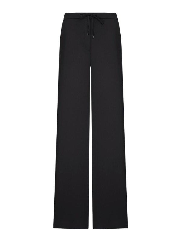 Max Mara: カジュアルトラウザー - カジュアルパンツ - 黒