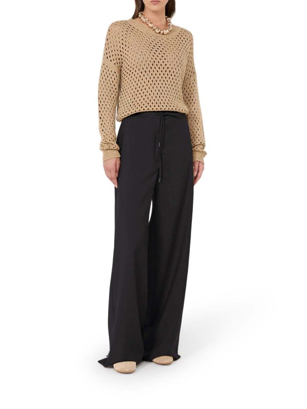 Max Mara: カジュアルトラウザー online - カジュアルパンツ - 黒
