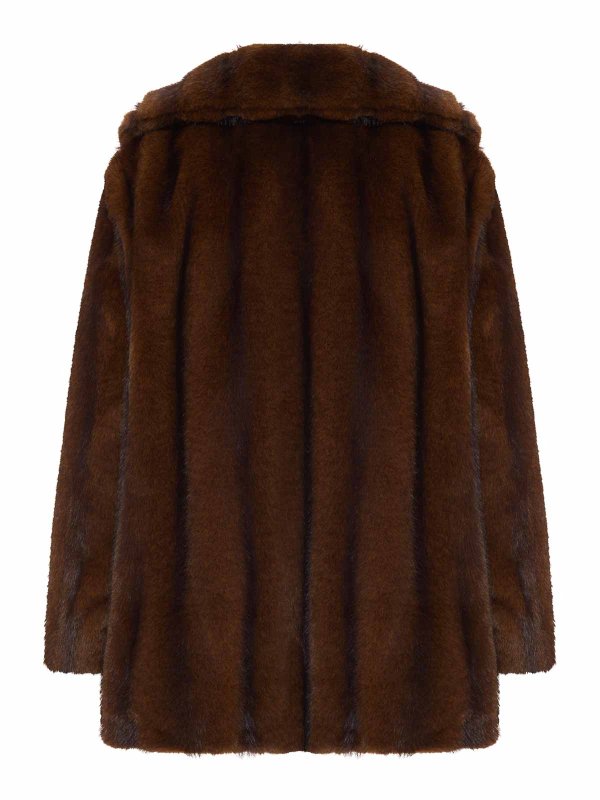 Max Mara: 毛皮＆シアリングコート online - 毛皮/ムートンコート - ブラウン