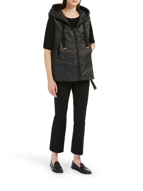 MAX MARA THE CUBE: ダウン・ハイテクジャケット online - ダウンジャケット - 黒