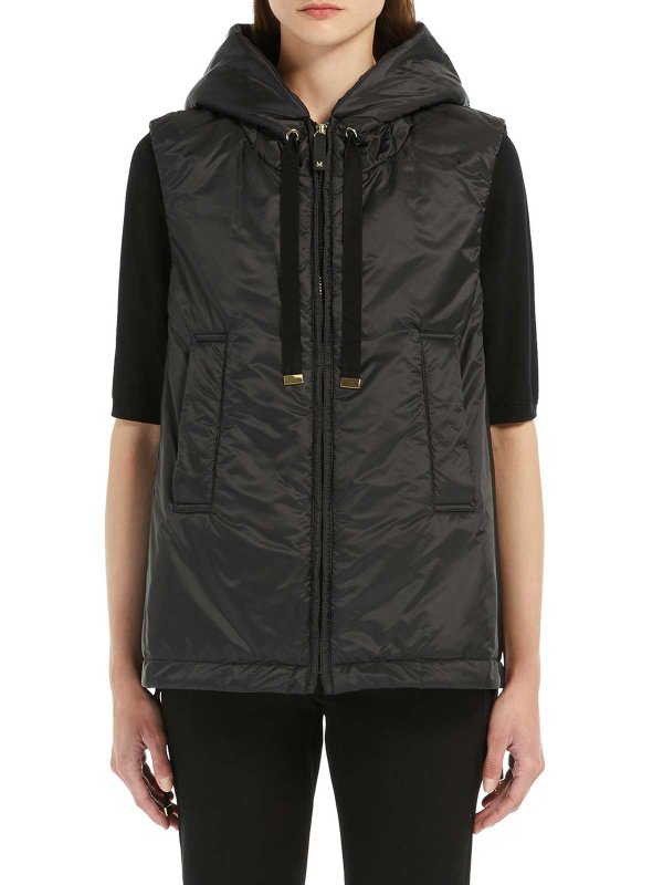 The Best Shops MAX MARA THE CUBE: ダウン・ハイテクジャケット - ダウンジャケット - 黒