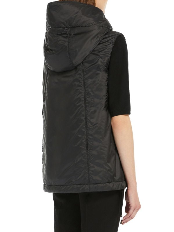 ダウンジャケット - 黒 shop online: MAX MARA THE CUBE
