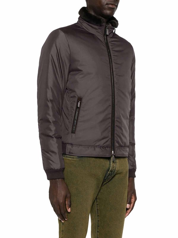 The Best Shops MOORER: Bombers - Bomber - Marron