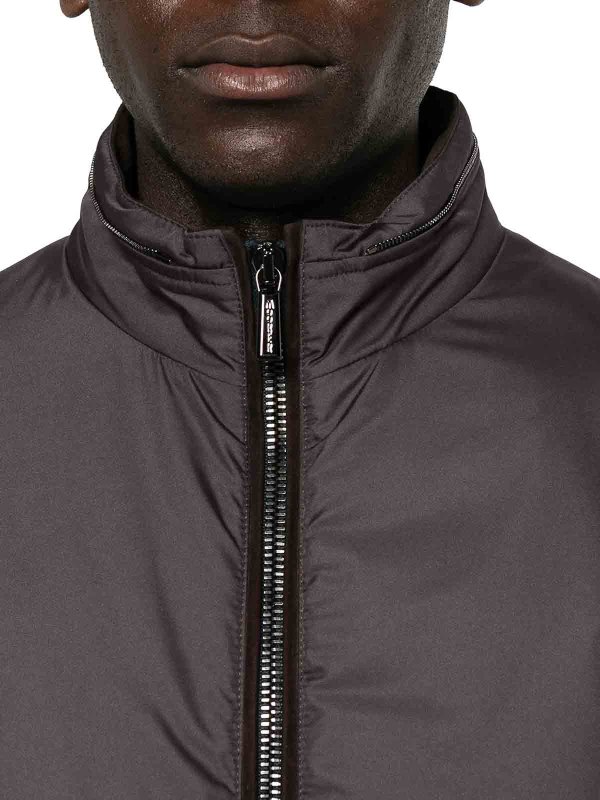 The Best Shops MOORER: Bomber - Marron