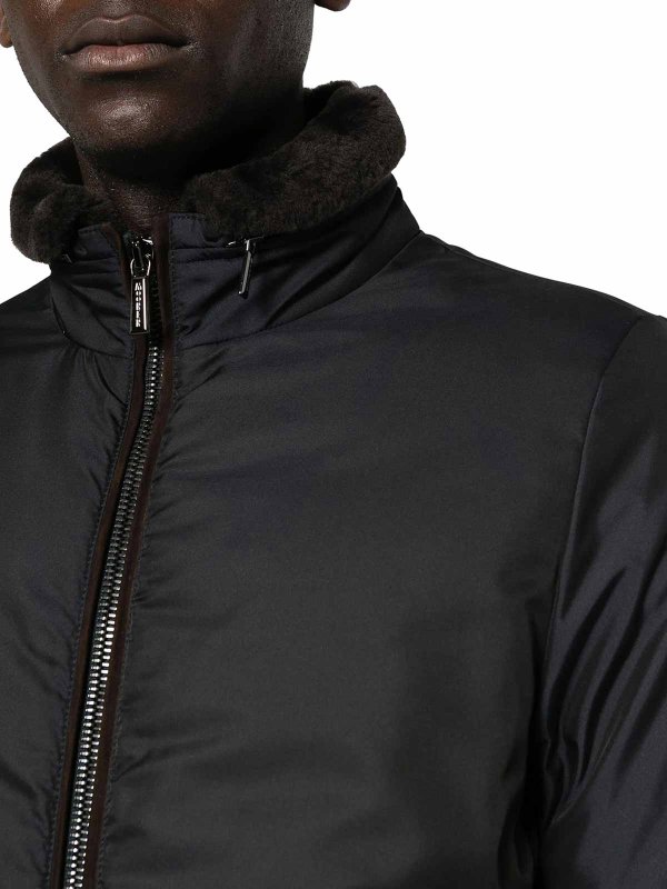 MOORER buy online Technical Fabric Bomber Jacket
