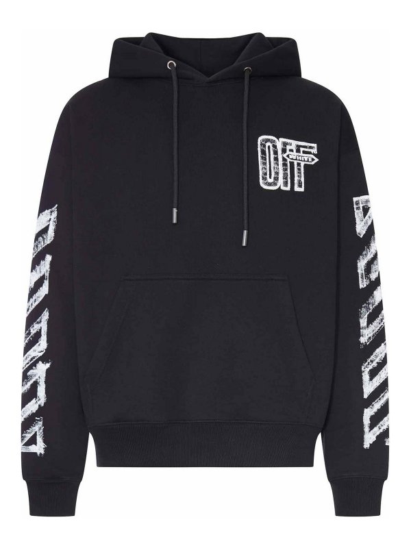 OFF-WHITE: Sudaderas y suéteres - Sudadera - Off