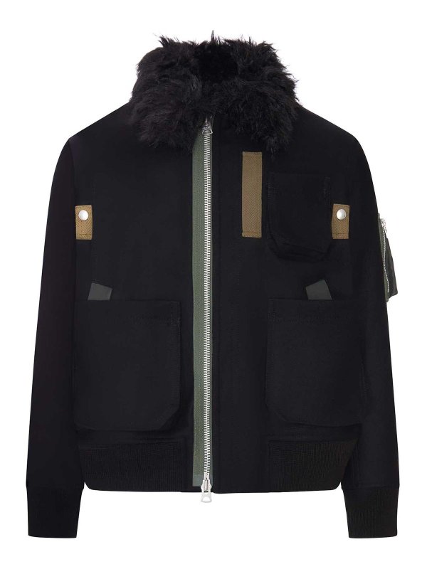 Sacai: giacche bomber - Giacca bomber