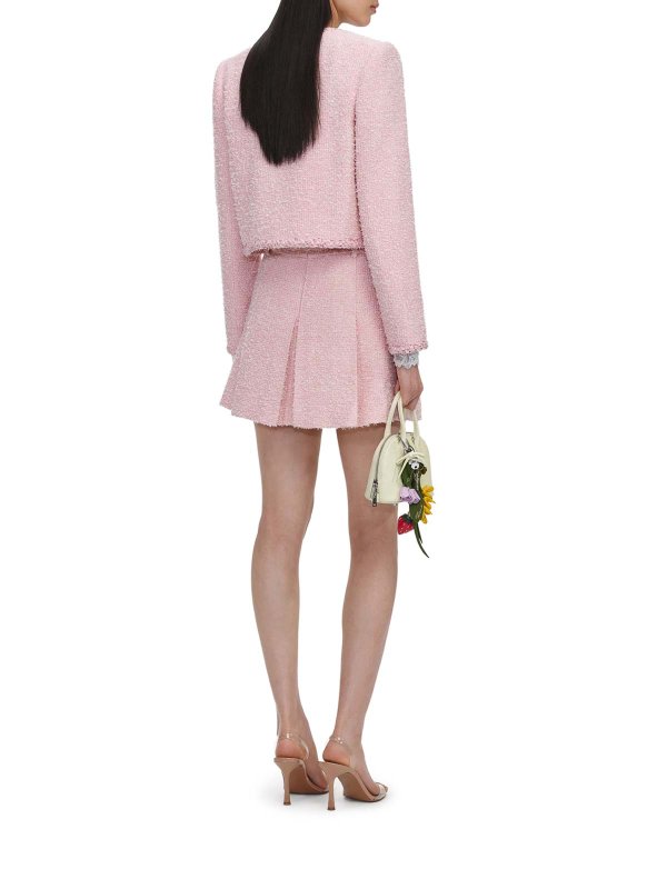 Cropped Boucle Jacket shop online: Self Portrait