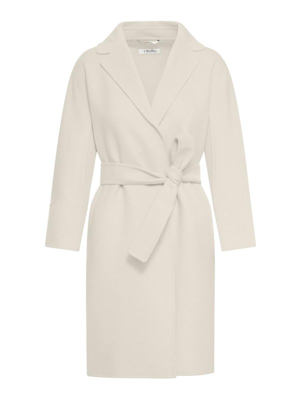 S MAX MARA: ショートコート - ショートコート - 白