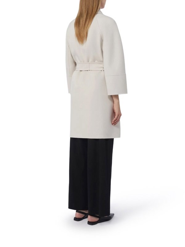 The Best Shops S MAX MARA: ショートコート - ショートコート - 白