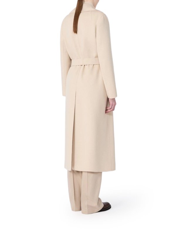 The Best Shops S MAX MARA: ニーレングスコート - 膝丈コート - ヌードカラー