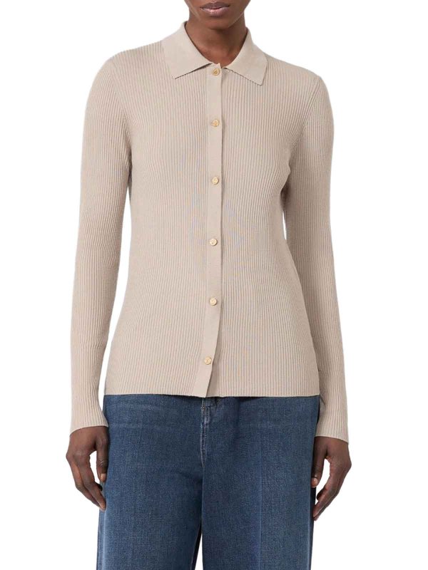 The Best Shops S MAX MARA: カーディガン - カーディガン - ヌードカラー