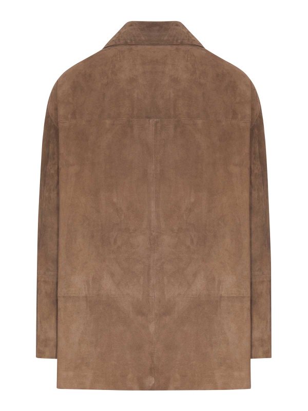 S MAX MARA: レザージャケット online - レザージャケット - メタル