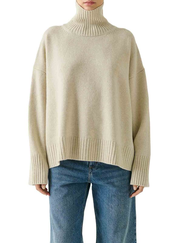 SOEUR: Rollkragenpullover  und Polo-Ausschnitt online - Rollkragenpullover - Nude