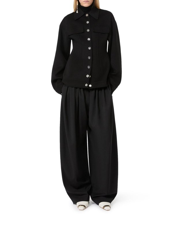 SPORTMAX: シャツ online - シャツ - 黒