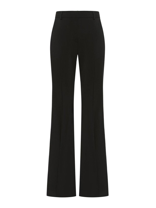 SPORTMAX: カジュアルトラウザー - カジュアルパンツ - 黒