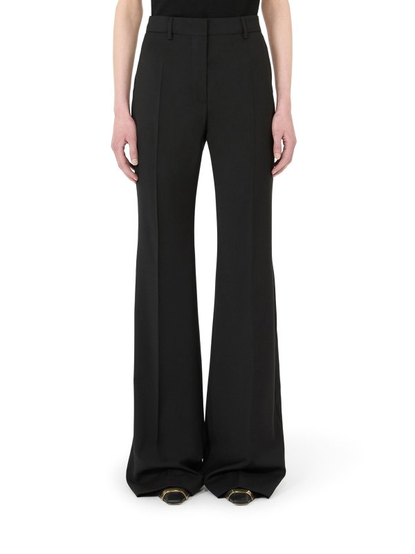 The Best Shops SPORTMAX: カジュアルトラウザー - カジュアルパンツ - 黒
