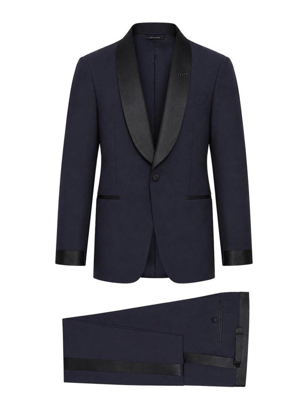 TOM FORD: Maßgeschneiderte und Dinner-Jacken - Abendjacke - Blau