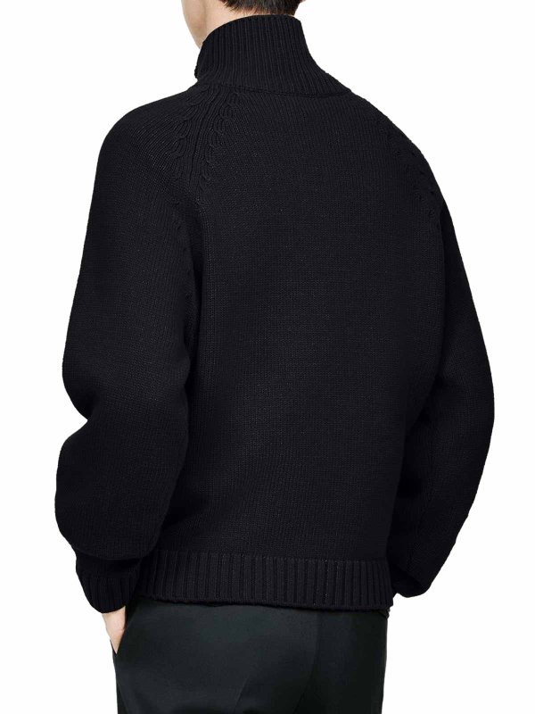 Pull Col Rond - Noir shop online: TOM FORD