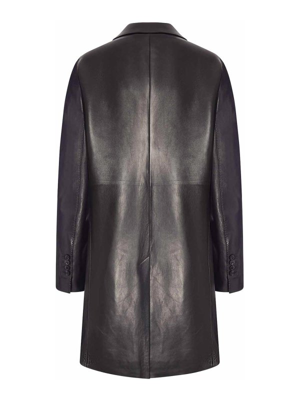 TOM FORD: レザーコート online - レザーコート - 黒
