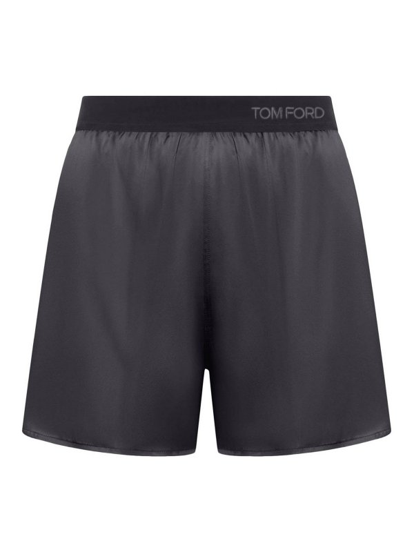 TOM FORD: トラウザーショーツ - ショートパンツ - 黒