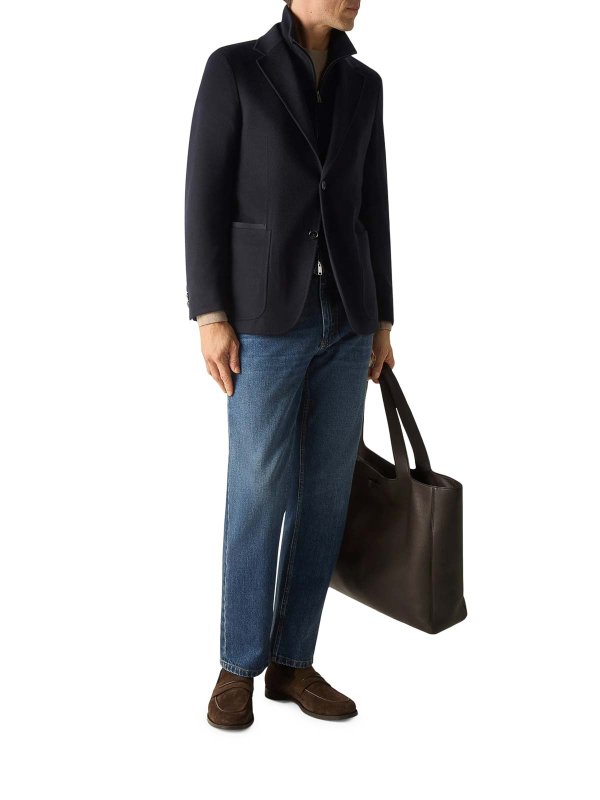 ZEGNA: カジュアルジャケット online - カジュアルジャケット - ブルー