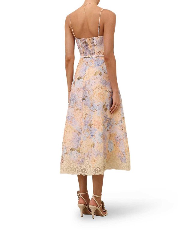 The Best Shops ZIMMERMANN: ニーレングスドレス - 膝丈ドレス - ブルー