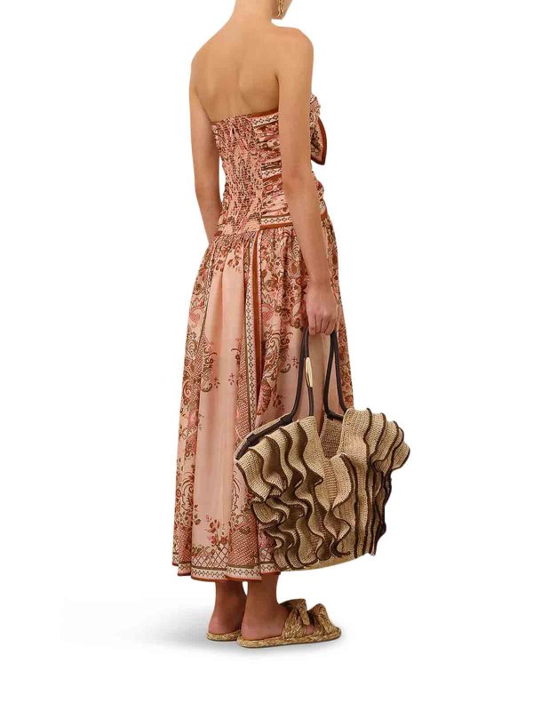 The Best Shops ZIMMERMANN: ニーレングスドレス - 膝丈ドレス - ピンク