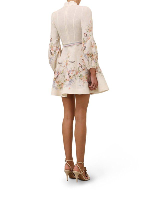 The Best Shops ZIMMERMANN: ショートドレス - ショートドレス - マルチカラー