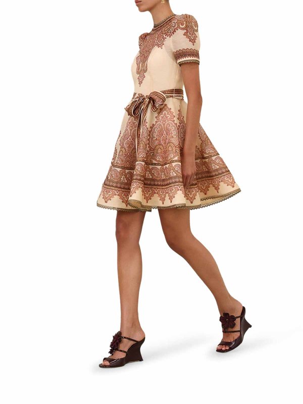 ZIMMERMANN: ショートドレス online - ショートドレス - ヌードカラー