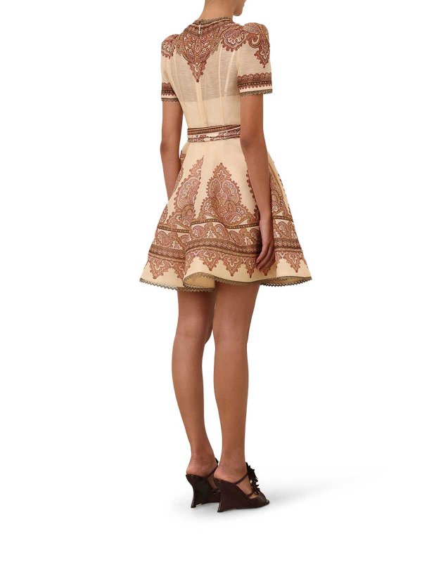 The Best Shops ZIMMERMANN: ショートドレス - ショートドレス - ヌードカラー