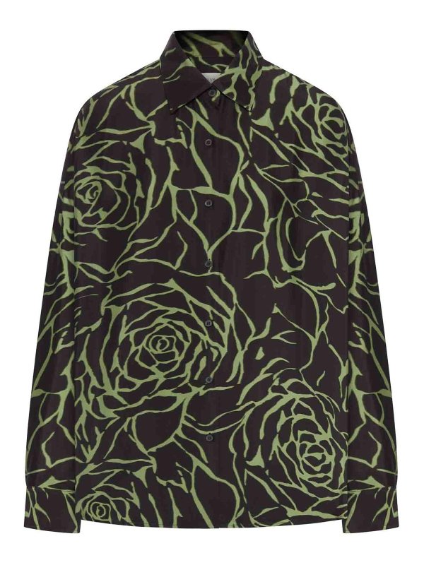 DRIES VAN NOTEN: シャツ - シャツ - 黒