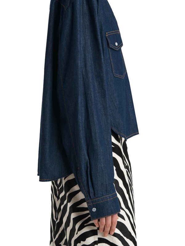 KHAITE buy online トップ/タンクトップ - ブルー