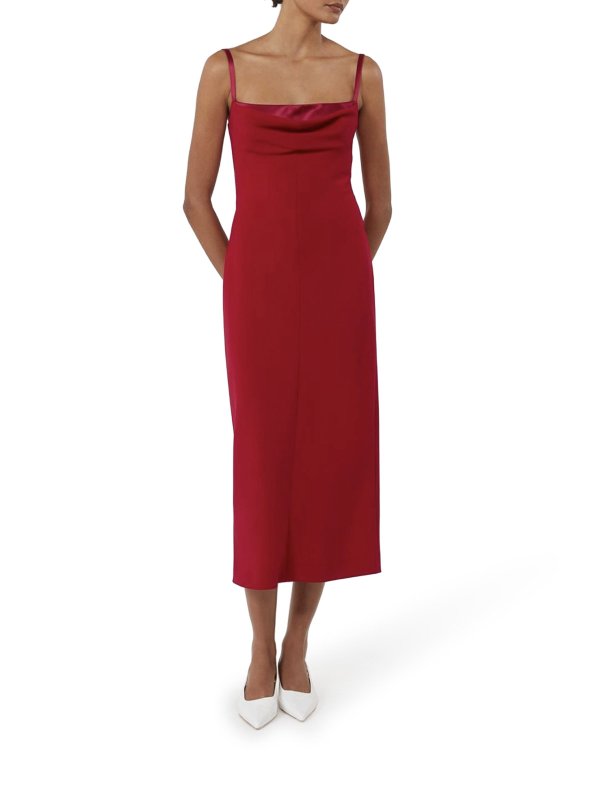 Max Mara: カクテルドレス online - カクテルドレス - 赤