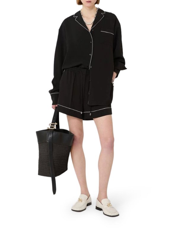SPORTMAX: トラウザーショーツ online - ショートパンツ - 黒