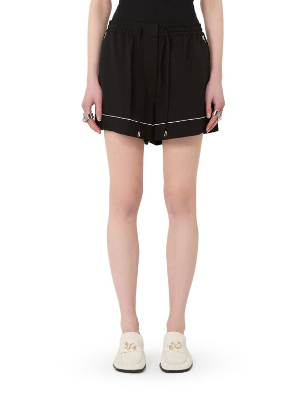 The Best Shops SPORTMAX: トラウザーショーツ - ショートパンツ - 黒
