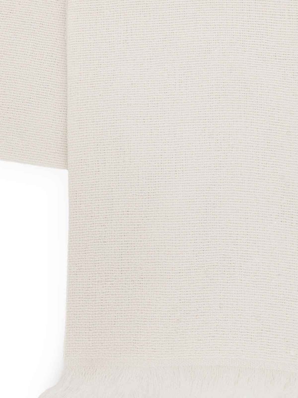 BRUNELLO CUCINELLI: スカーフ online - スカーフ - 白