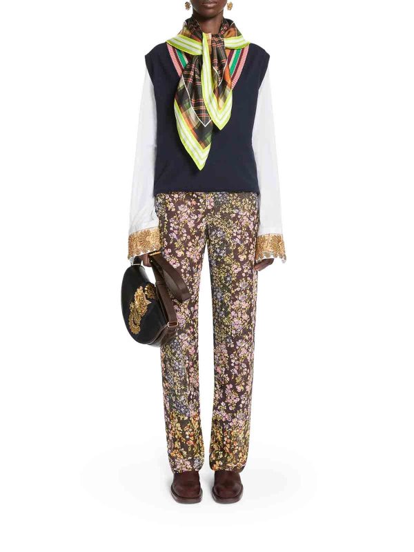 DRIES VAN NOTEN: Écharpes online - Écharpe - Orange