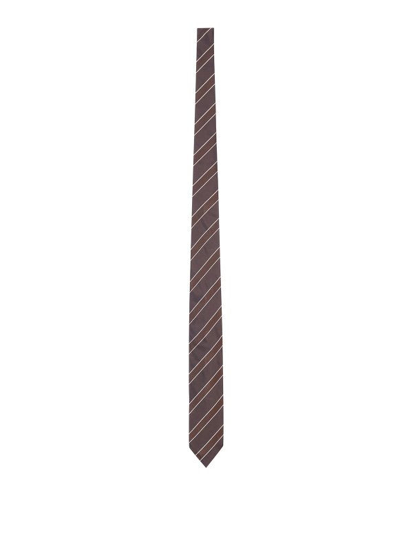 LARDINI: Corbatas y pajaritas - Corbata - Marrón