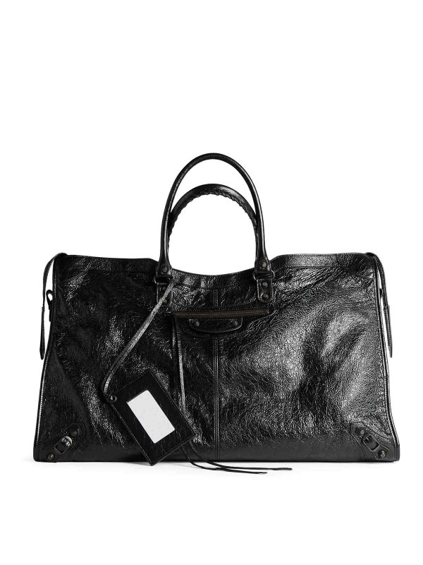 BALENCIAGA: スーツケース＆旅行鞄 - 旅行鞄 - 黒